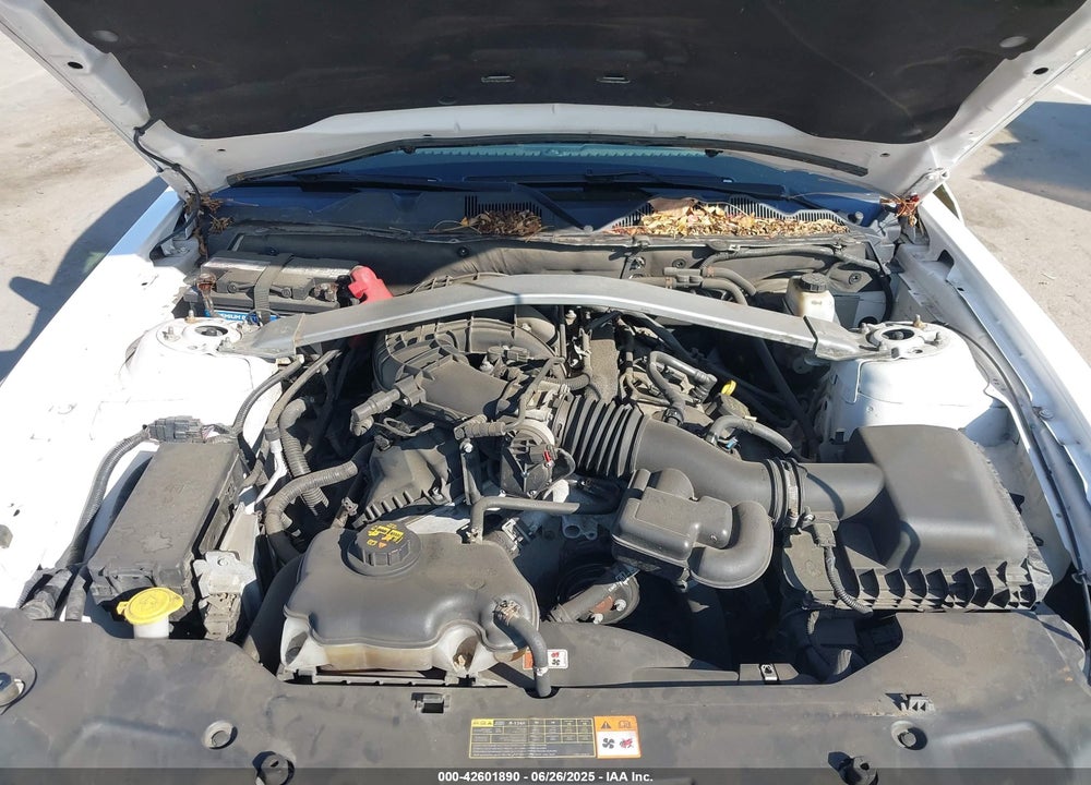 2012 FORD MUSTANG VIN: 1ZVBP8EM4C5237285