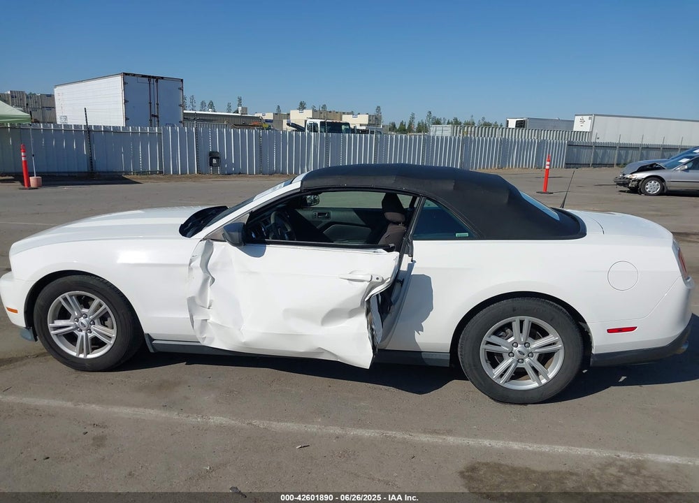 2012 FORD MUSTANG VIN: 1ZVBP8EM4C5237285