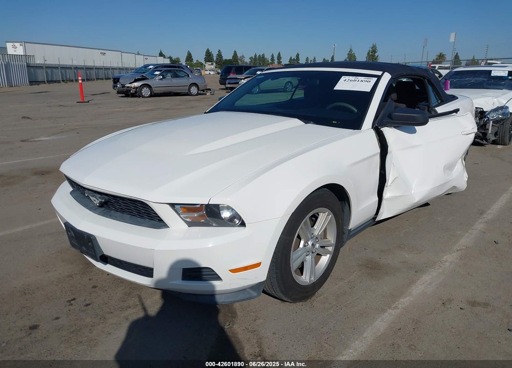 2012 FORD MUSTANG VIN: 1ZVBP8EM4C5237285