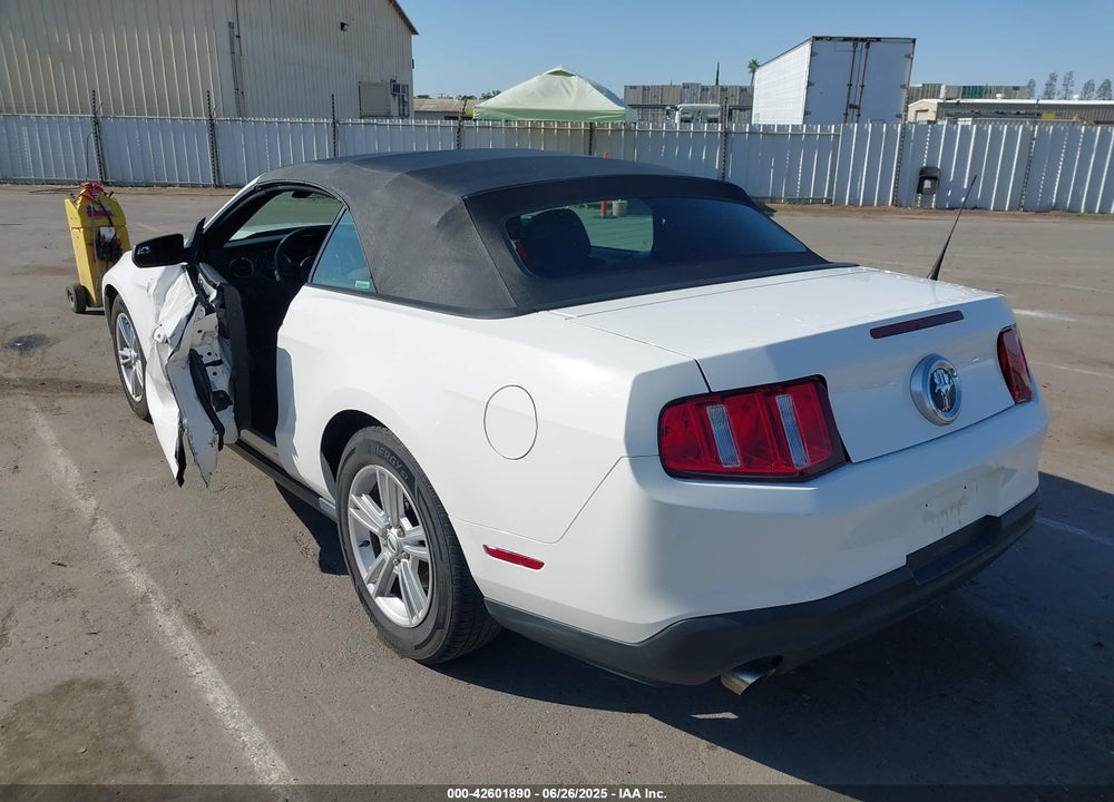 2012 FORD MUSTANG VIN: 1ZVBP8EM4C5237285