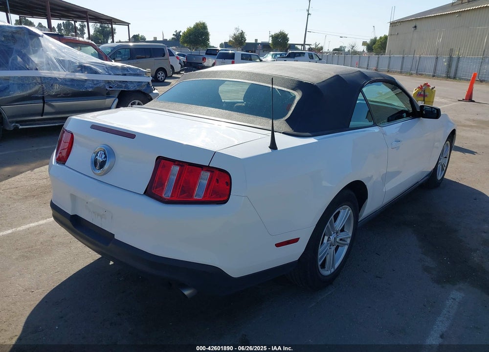 2012 FORD MUSTANG VIN: 1ZVBP8EM4C5237285