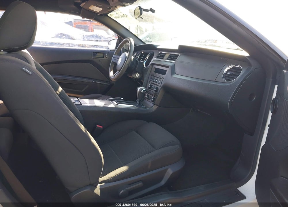 2012 FORD MUSTANG VIN: 1ZVBP8EM4C5237285