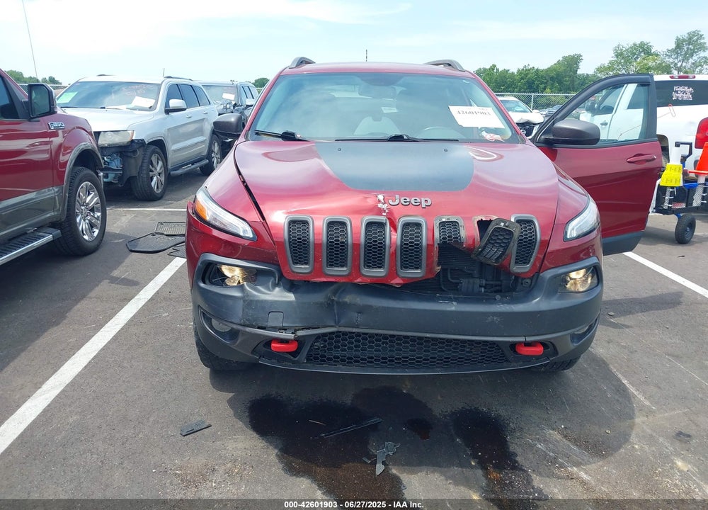 2014 JEEP CHEROKEE VIN: 1C4PJMBS7EW162357