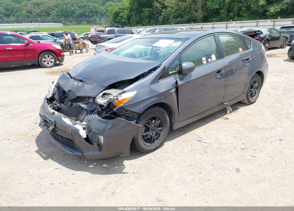 2012 TOYOTA PRIUS VIN: JTDKN3DU5C1516622
