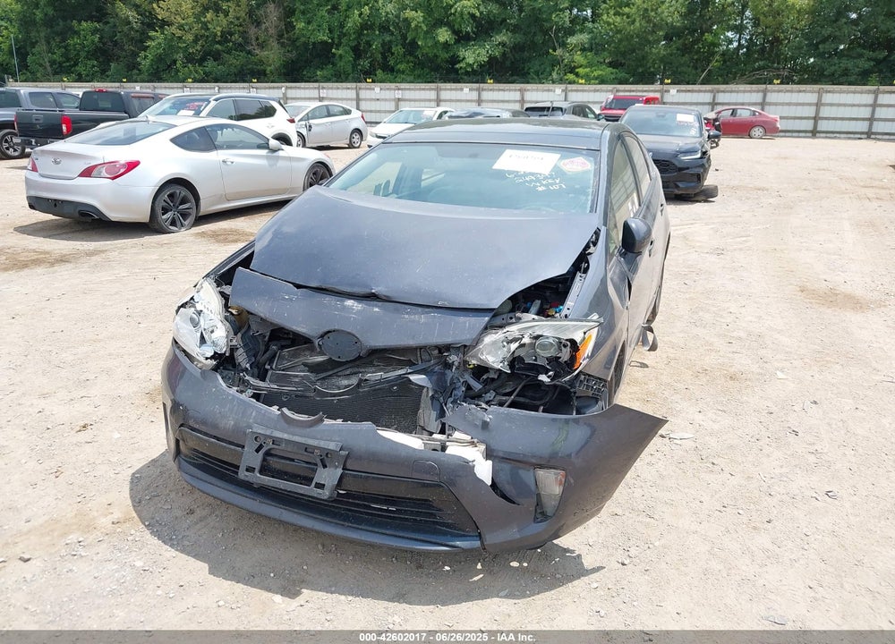 2012 TOYOTA PRIUS VIN: JTDKN3DU5C1516622