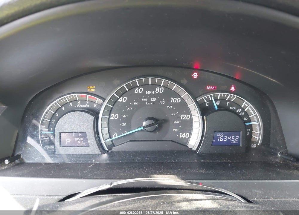 2012 TOYOTA CAMRY VIN: 4T1BK1FK4CU509423