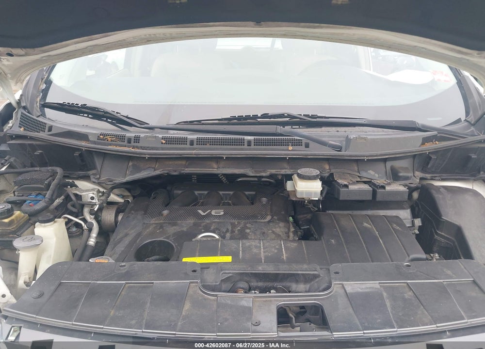 2011 NISSAN QUEST SL VIN: JN8AE2KP6B9010742