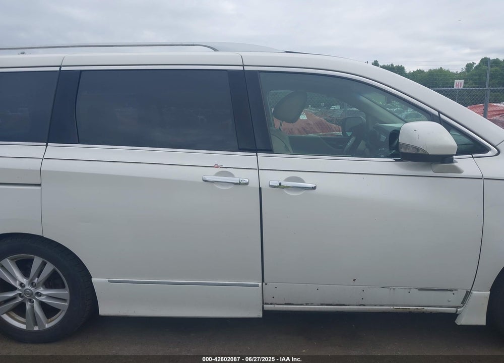 2011 NISSAN QUEST SL VIN: JN8AE2KP6B9010742