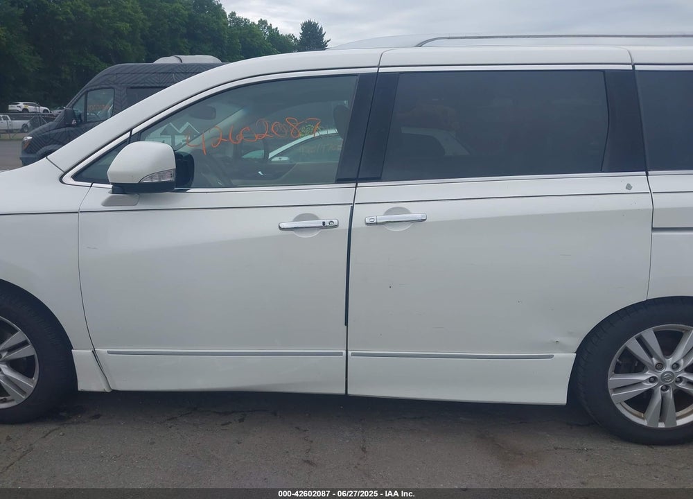 2011 NISSAN QUEST SL VIN: JN8AE2KP6B9010742
