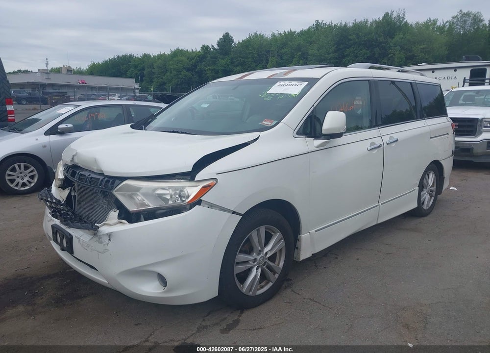 2011 NISSAN QUEST SL VIN: JN8AE2KP6B9010742