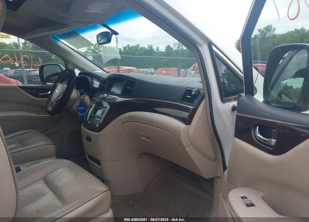 2011 NISSAN QUEST SL VIN: JN8AE2KP6B9010742