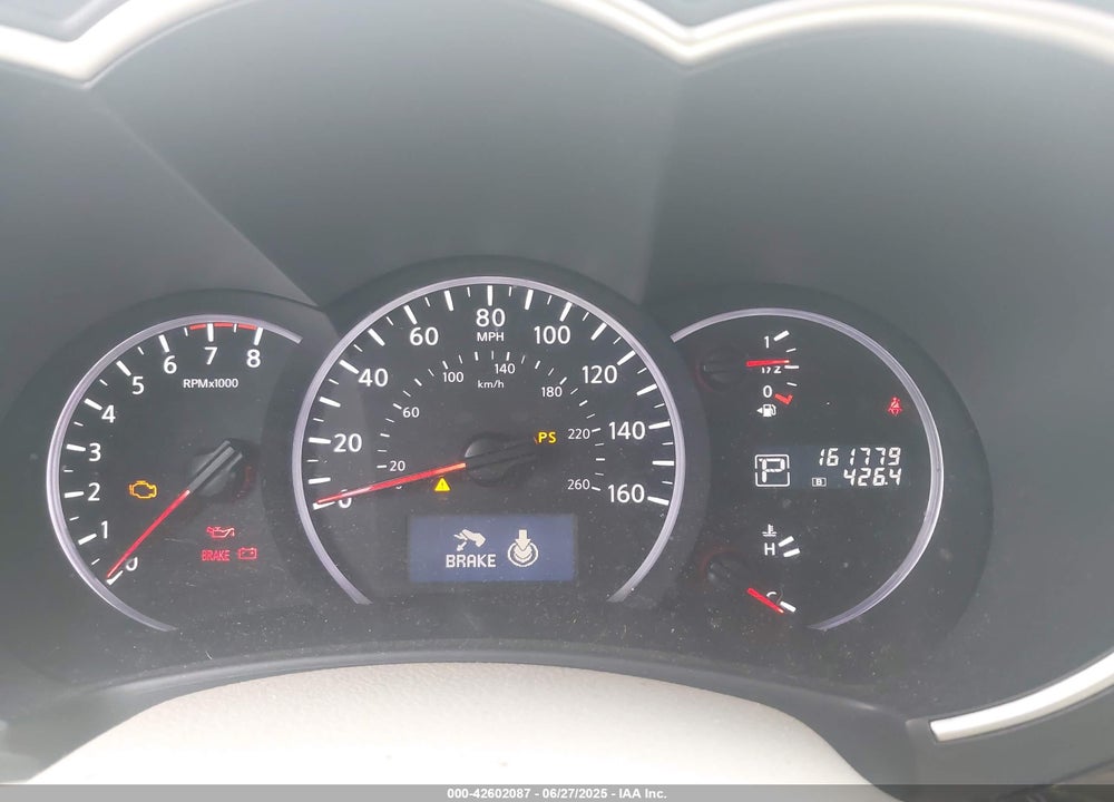 2011 NISSAN QUEST SL VIN: JN8AE2KP6B9010742