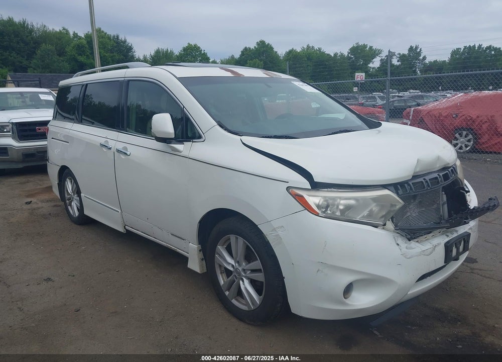 2011 NISSAN QUEST SL VIN: JN8AE2KP6B9010742