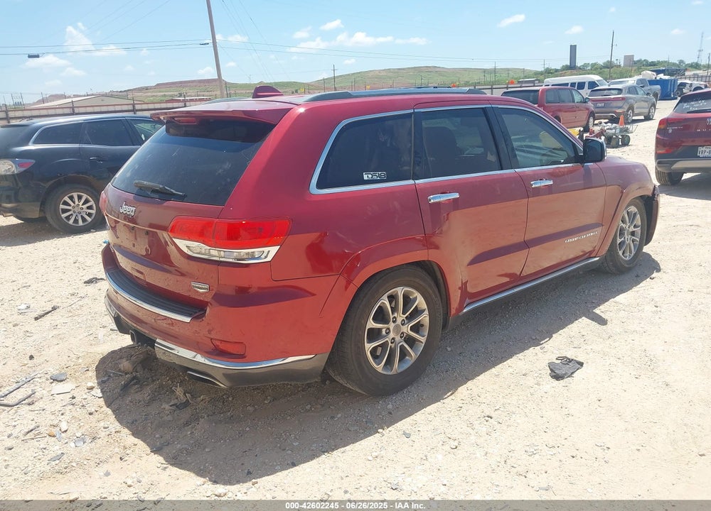 2014 JEEP GRAND CHEROKEE VIN: 1C4RJFJT1EC237358