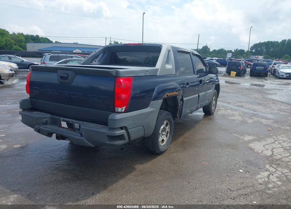 2005 CHEVROLET AVALANCHE 1500 LS VIN: 3GNEC12Z55G272567