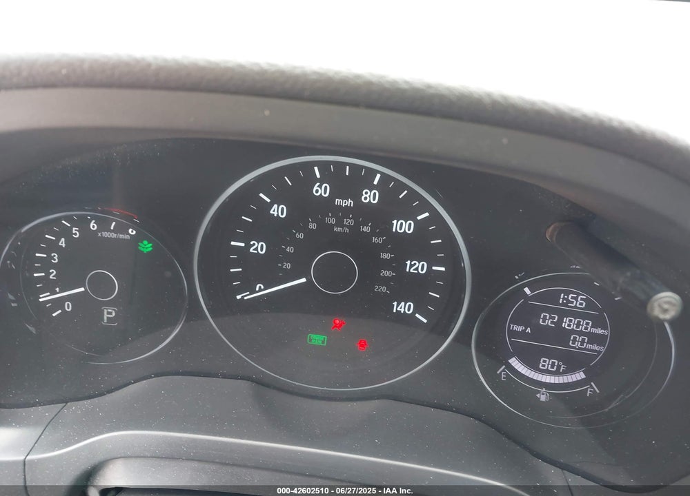 2021 HONDA HR-V VIN: 3CZRU5H19MM704085