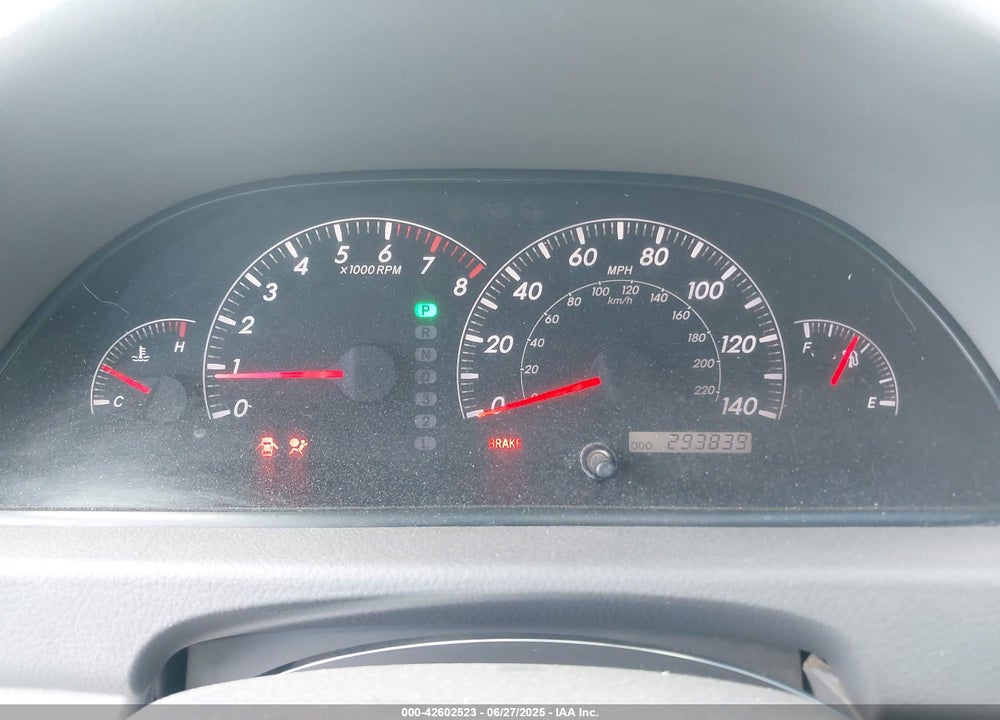 2006 TOYOTA CAMRY LE VIN: 4T1BE30K06U703964