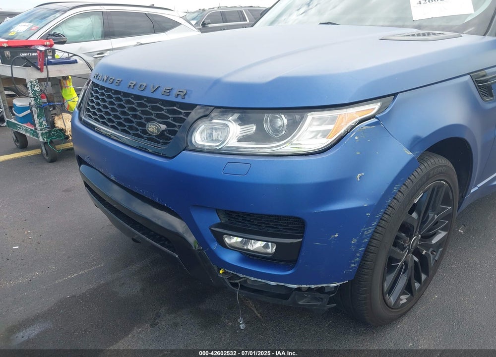 2015 LAND ROVER RANGE ROVER SPORT VIN: SALWR2VF9FA603114