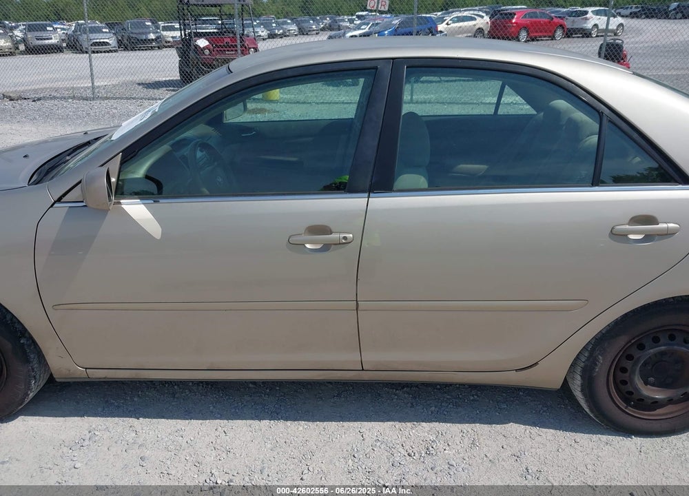 2005 TOYOTA CAMRY LE VIN: 4T1BE32K45U995646