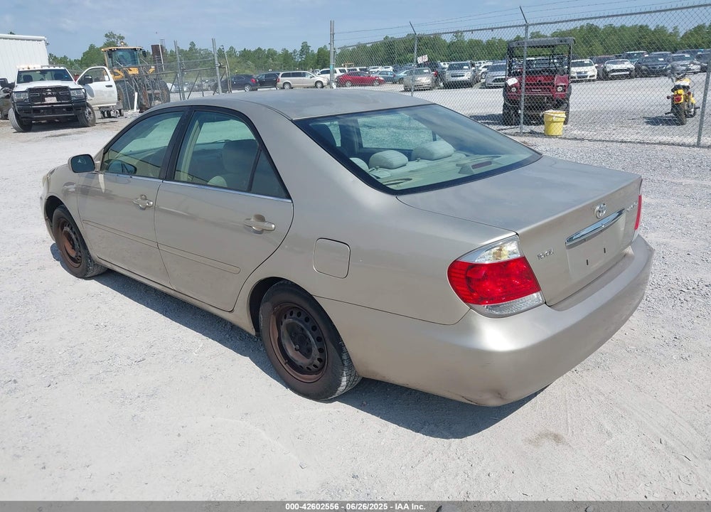 2005 TOYOTA CAMRY LE VIN: 4T1BE32K45U995646
