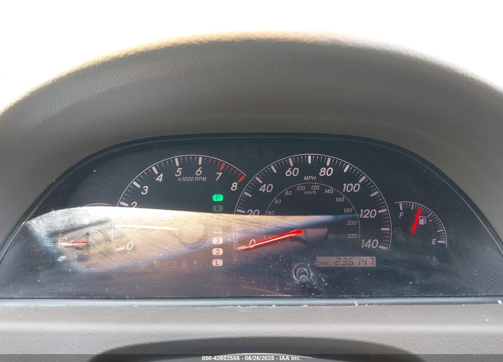 2005 TOYOTA CAMRY LE VIN: 4T1BE32K45U995646