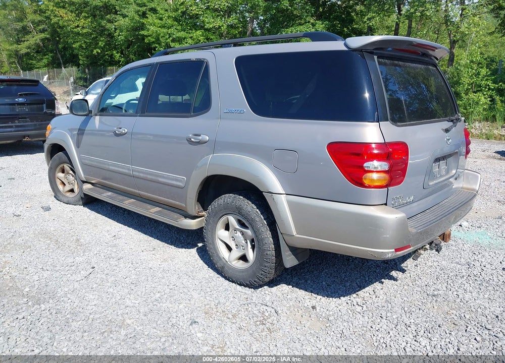 2002 TOYOTA SEQUOIA SR5 V8 VIN: 5TDBT44A52S082723