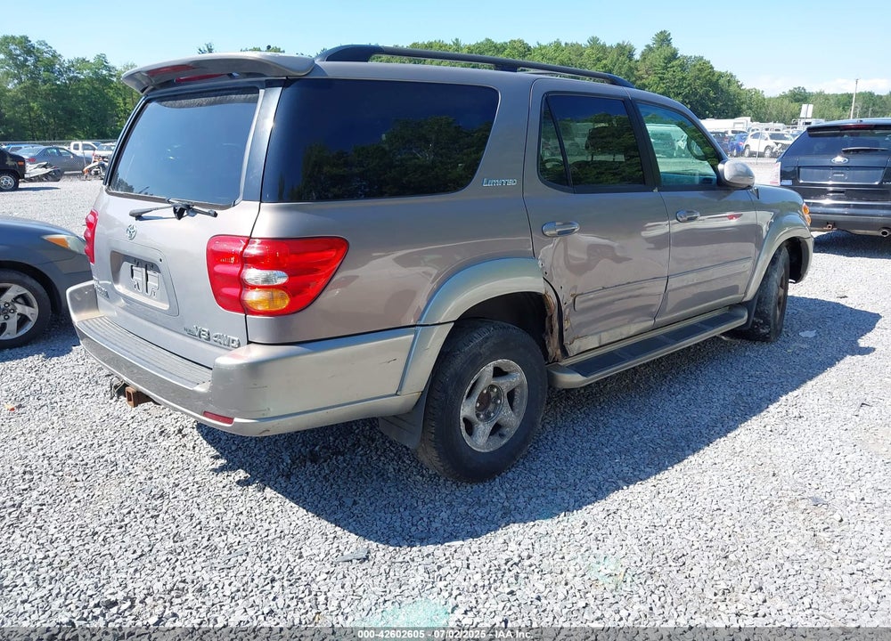 2002 TOYOTA SEQUOIA SR5 V8 VIN: 5TDBT44A52S082723