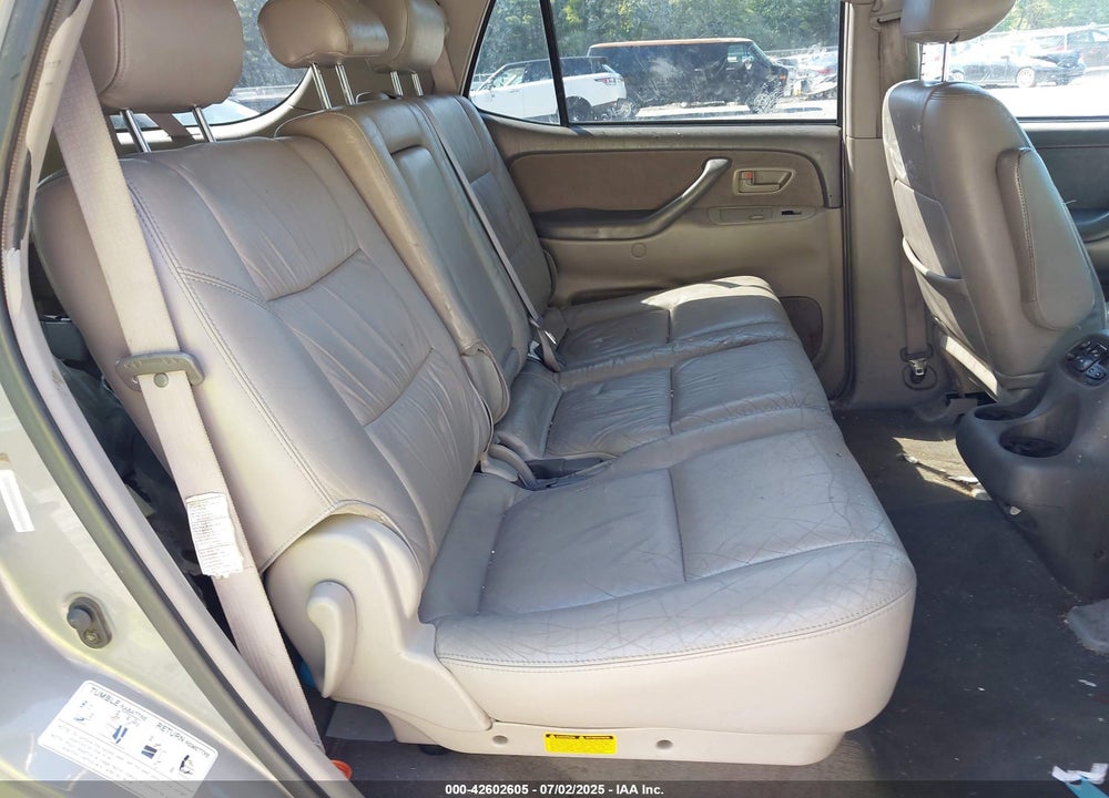 2002 TOYOTA SEQUOIA SR5 V8 VIN: 5TDBT44A52S082723