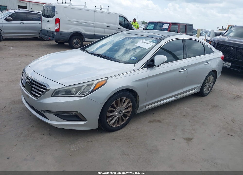 2015 HYUNDAI SONATA LIMITED VIN: 5NPE34AF9FH026972