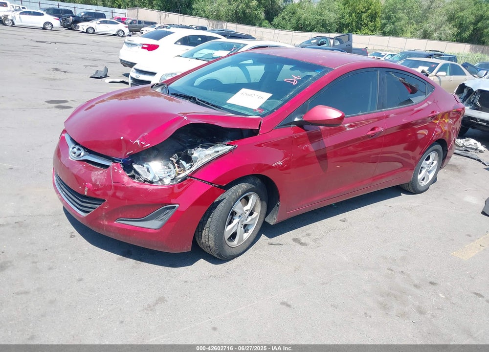 2014 HYUNDAI ELANTRA SE VIN: 5NPDH4AE1EH469958