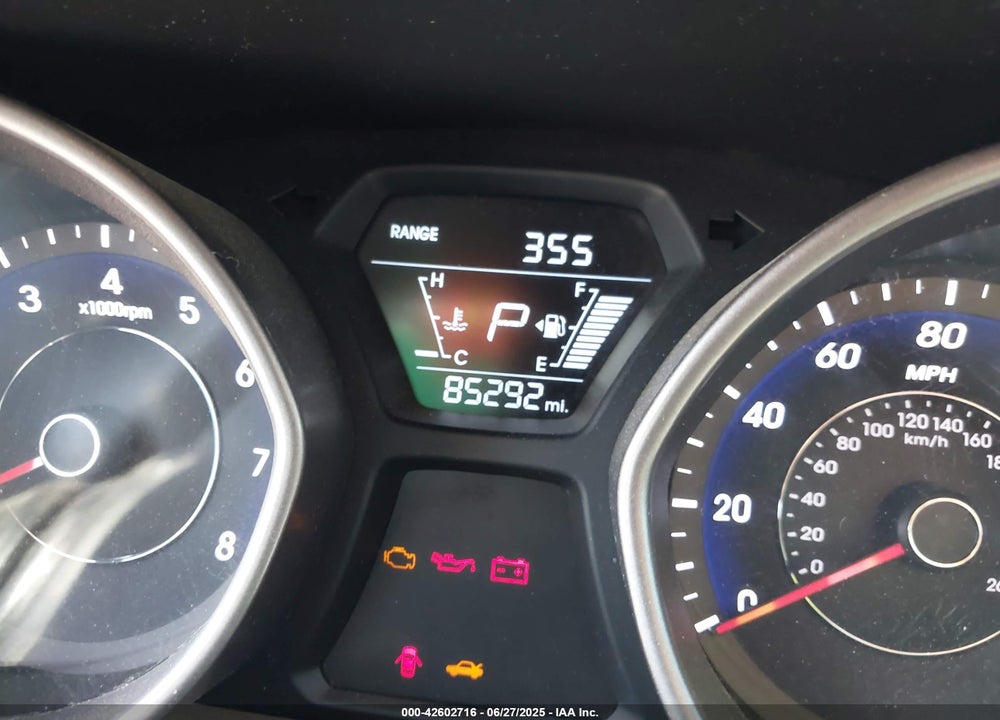 2014 HYUNDAI ELANTRA SE VIN: 5NPDH4AE1EH469958