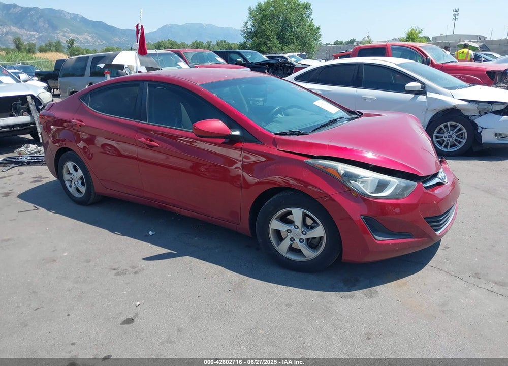 2014 HYUNDAI ELANTRA SE VIN: 5NPDH4AE1EH469958