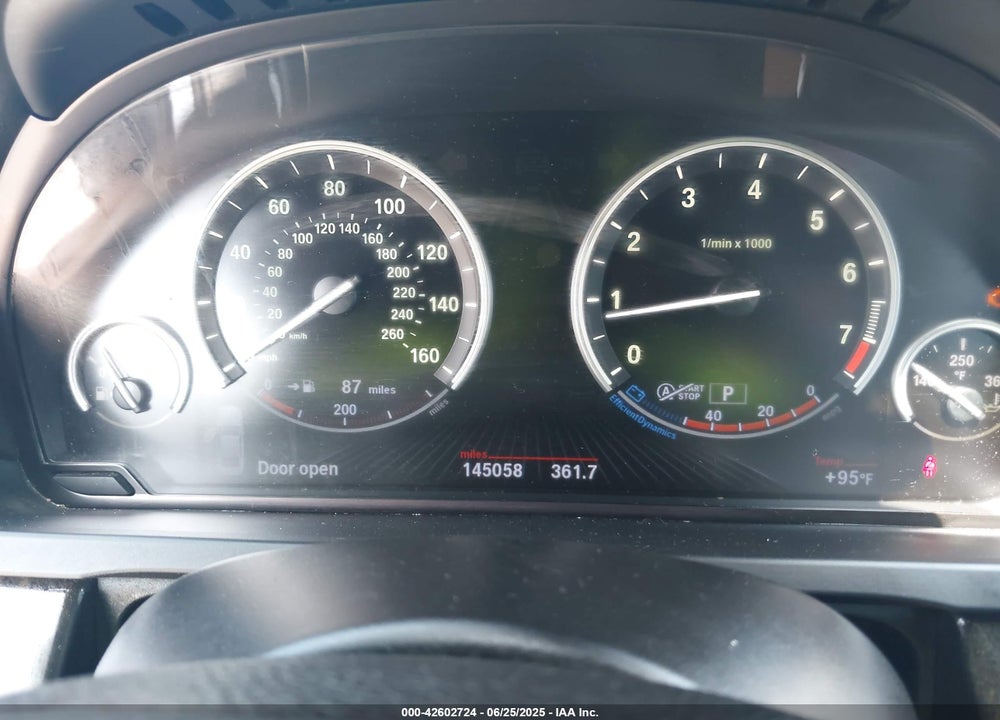 2013 BMW 750LI XDRIVE VIN: WBAYF8C53DDE59223