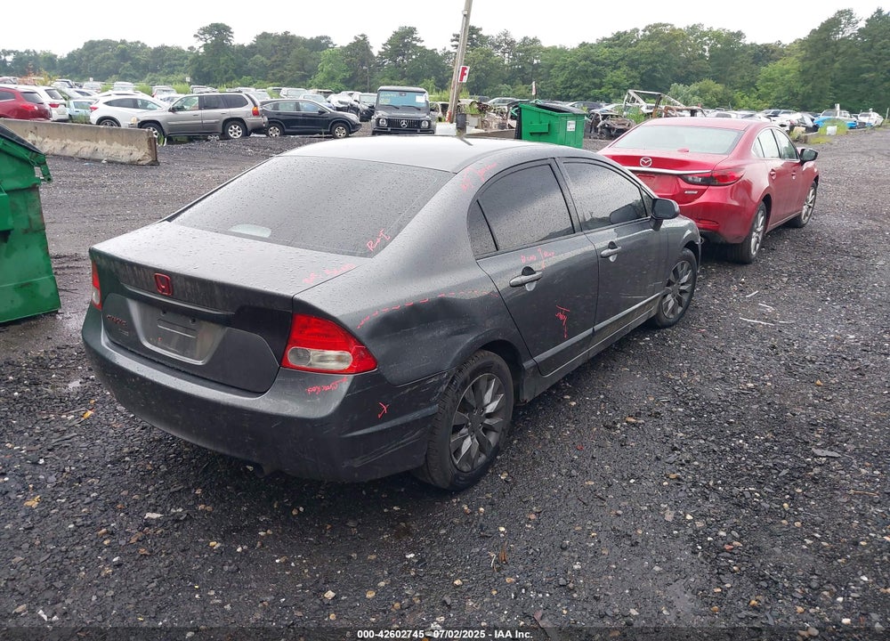 2009 HONDA CIVIC VIN: 2HGFA16819H340827