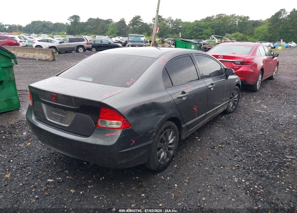 2009 HONDA CIVIC VIN: 2HGFA16819H340827