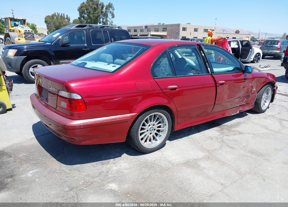 2001 BMW 540IA VIN: WBADN63471GM72836