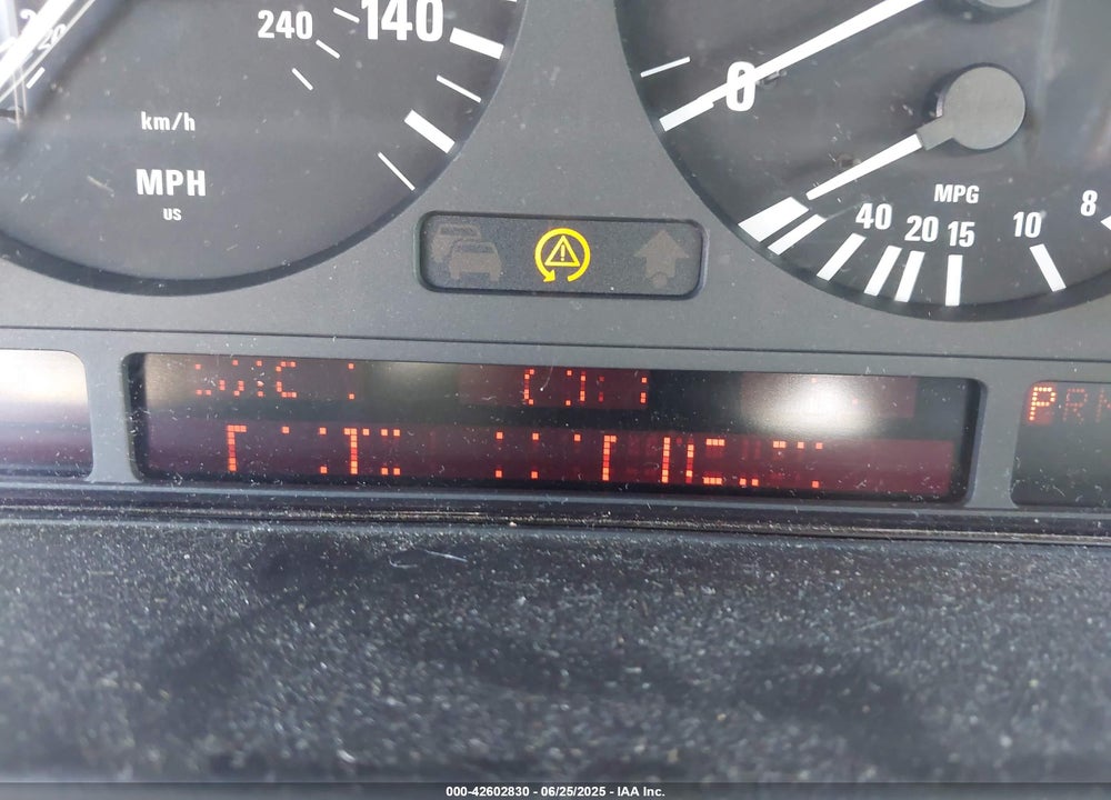 2001 BMW 540IA VIN: WBADN63471GM72836