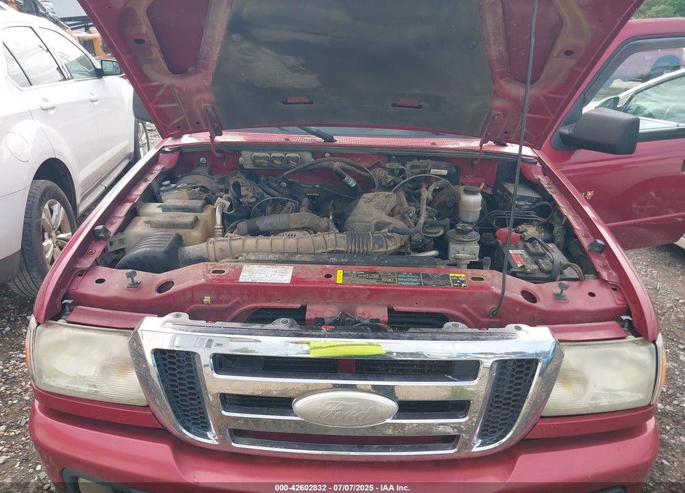 2007 FORD RANGER VIN: 1FTYR11U77PA71259