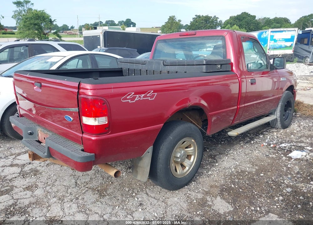 2007 FORD RANGER VIN: 1FTYR11U77PA71259