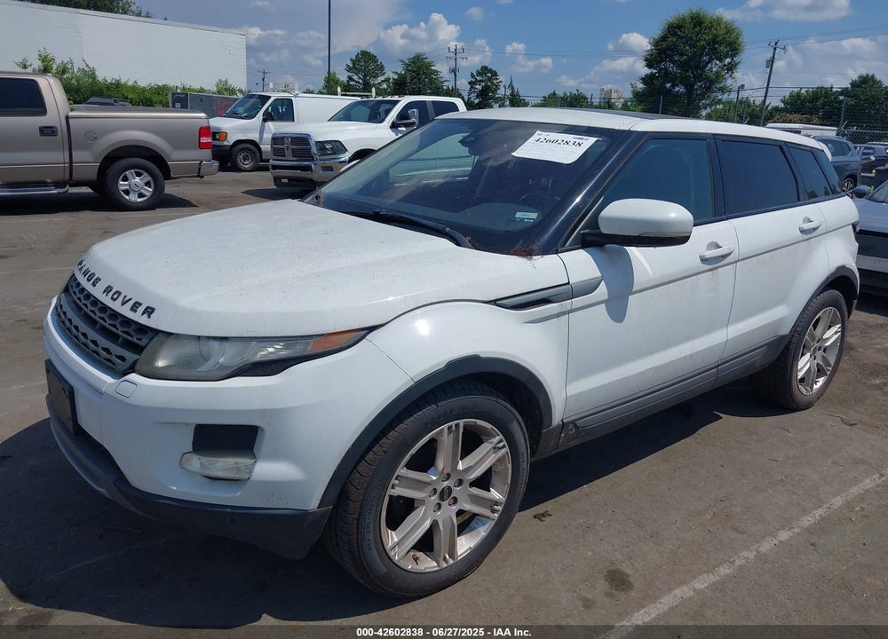 2012 LAND ROVER RANGE ROVER EVOQUE VIN: SALVP2BG1CH637176