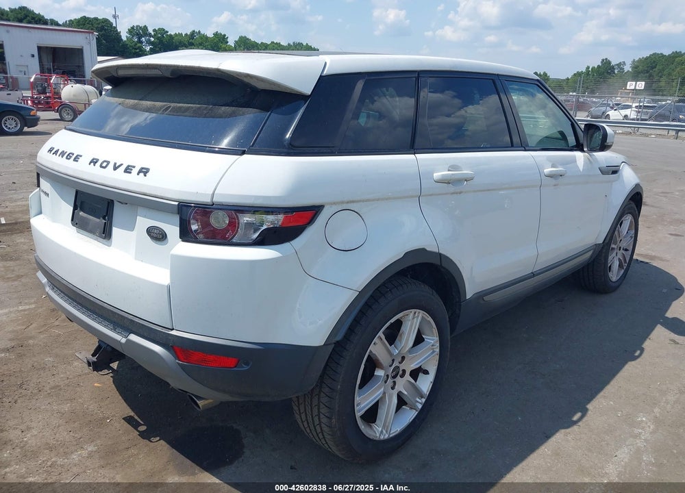 2012 LAND ROVER RANGE ROVER EVOQUE VIN: SALVP2BG1CH637176