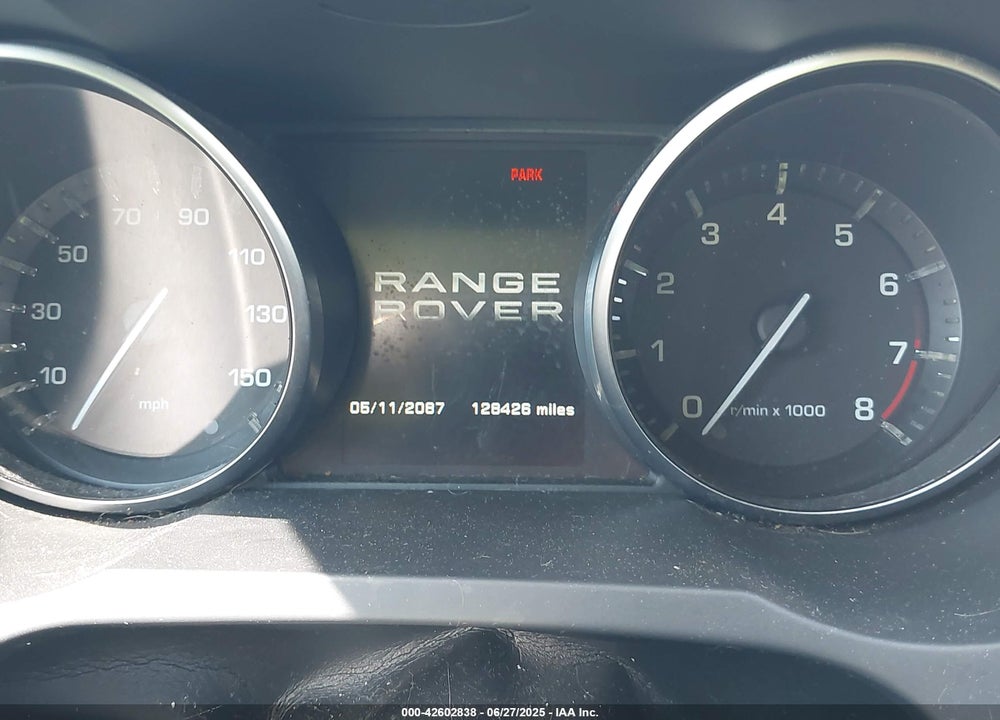 2012 LAND ROVER RANGE ROVER EVOQUE VIN: SALVP2BG1CH637176