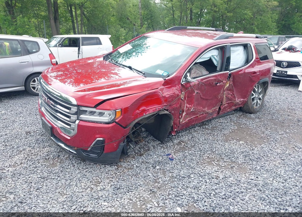 2022 GMC ACADIA AWD SLE VIN: 1GKKNRL43NZ134425