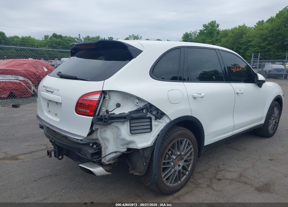 2013 PORSCHE CAYENNE S VIN: WP1AB2A2XDLA86429