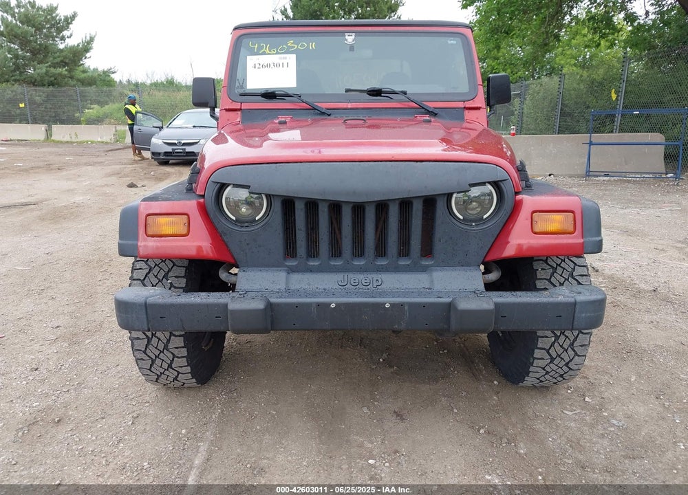 1999 JEEP WRANGLER SE VIN: 1J4FY29P2XP459525