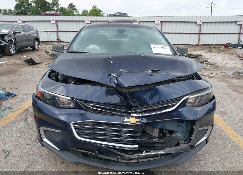 2016 CHEVROLET MALIBU VIN: 1G1ZB5ST6GF306206