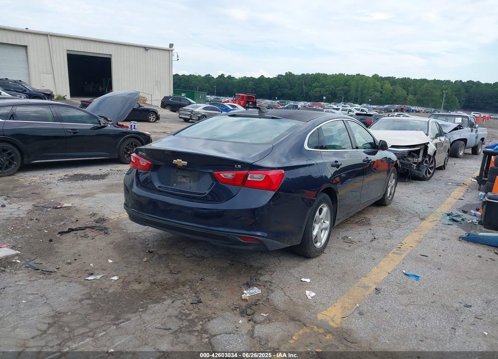 2016 CHEVROLET MALIBU VIN: 1G1ZB5ST6GF306206