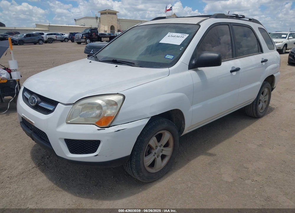2010 KIA SPORTAGE LX VIN: KNDKG3A46A7719091