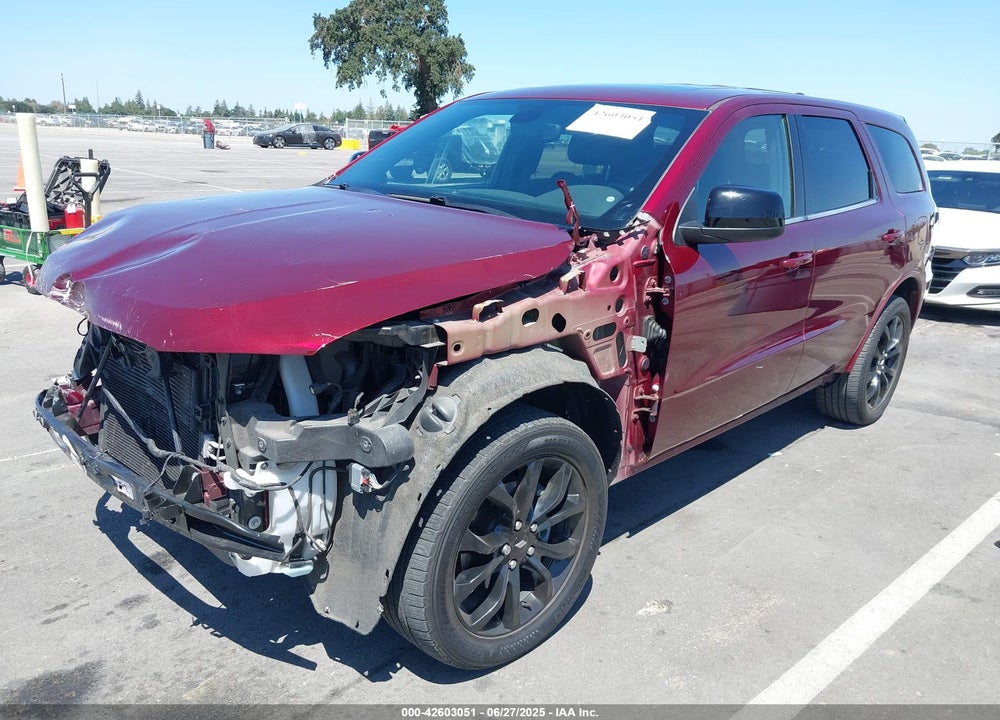 2019 DODGE DURANGO VIN: 1C4RDJDGXKC780938