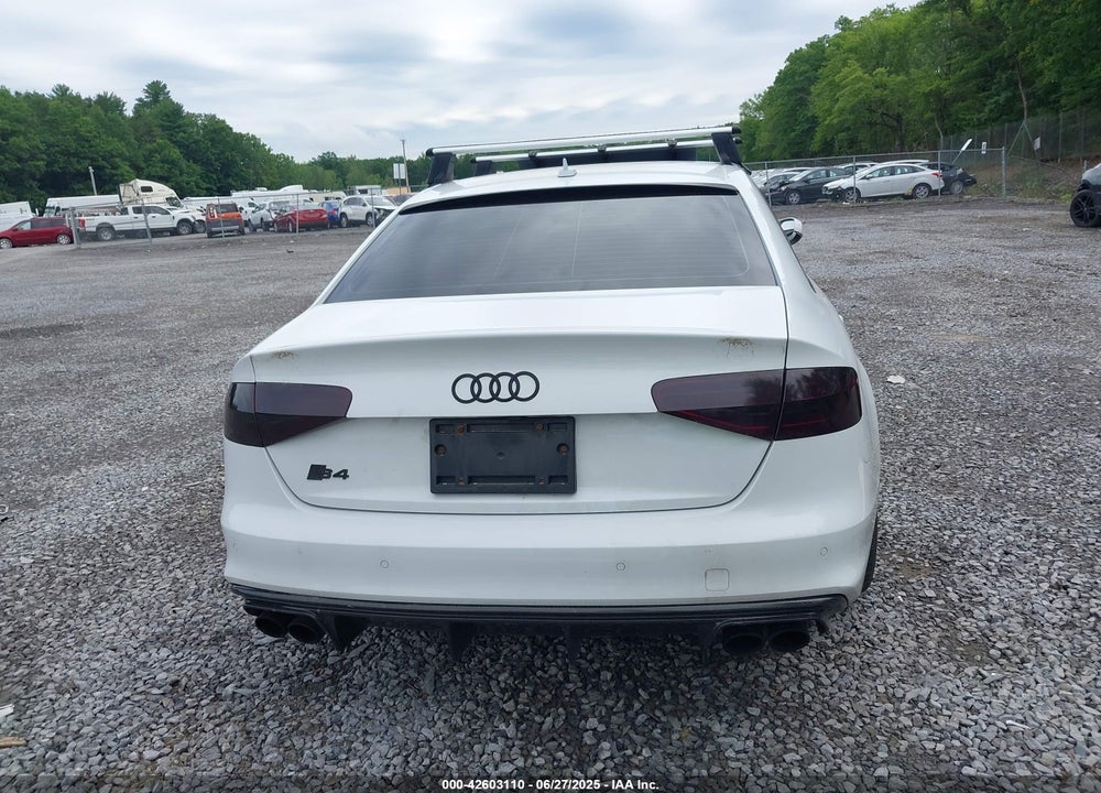 2016 AUDI S4 VIN: WAUKGAFL8GA006335